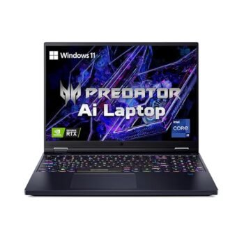 Acer Predator Helios 16 Gaming Laptop 14th Gen Intel Core i9 Processor (Windows 11 Home/16 GB/1 TB SSD/NVIDIA GeForce RTX 4070) PH16-72 with 40.64 cm (16") WQXGA Display