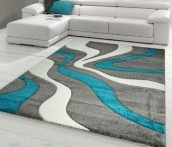 SOMEDA Home Furnishing Generic Soft Fluffy Shag Area Rugs for Living Room, Shaggy Floor Carpet for Bedroom, Girls Carpets, Cute Non-Slip (4 x 6 feet (120x180 cm), Mahaluxmi - 19)