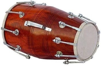 MUSIQAA JAHAN® DHOLAK NUT 18" With DHOLAK BAG SPL