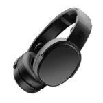 Skullcandy Crusher Wireless Bluetooth Headphones with Multi-Sensory Bass, Noise Isolating Over-Ear Fit, Up to 50 Hours Battery, Microphone for iPhone Android with Travel Bag - Black